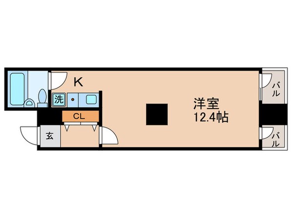 珠光ビル三条の物件間取画像